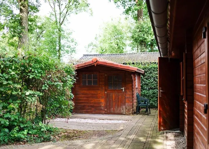 Sfeervol Houten Met Omheinde Tuin Op De Veluwe Holiday home Epe