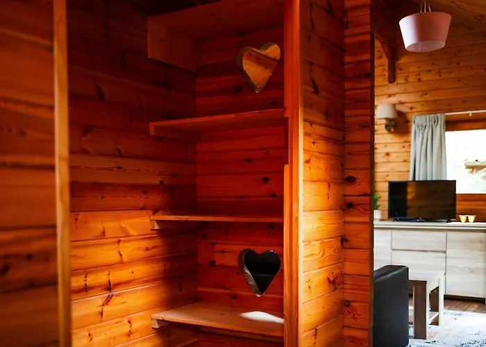 Sfeervol Houten Met Omheinde Tuin Op De Veluwe *